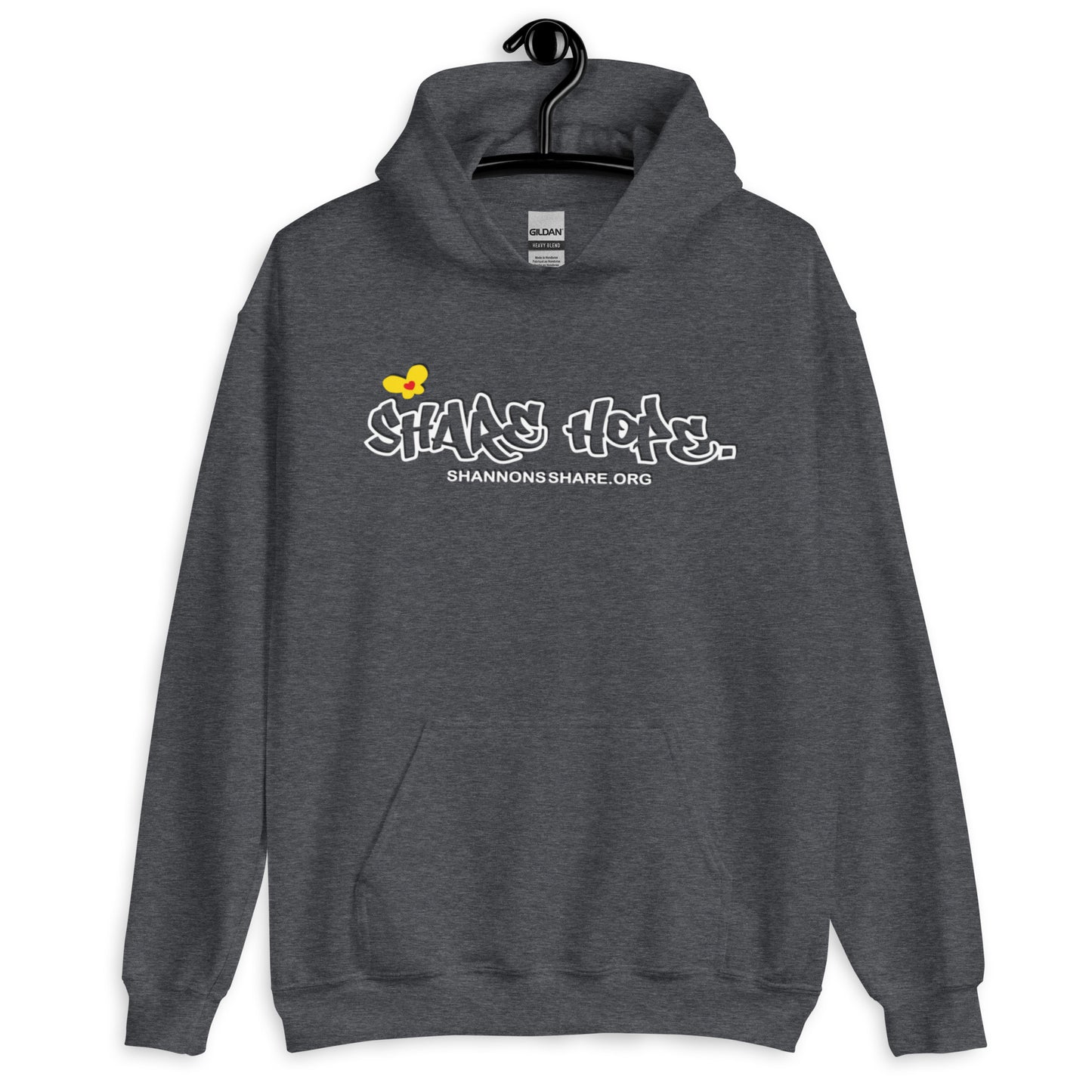 Unisex Graffiti SHARE HOPE Hoodie