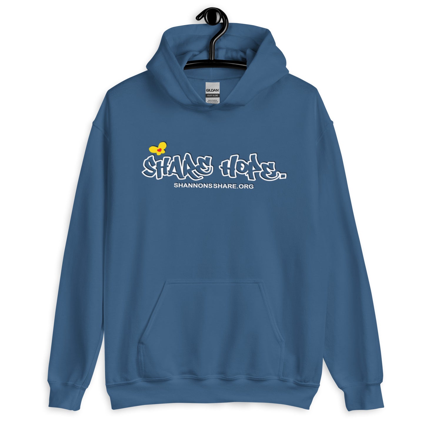 Unisex Graffiti SHARE HOPE Hoodie