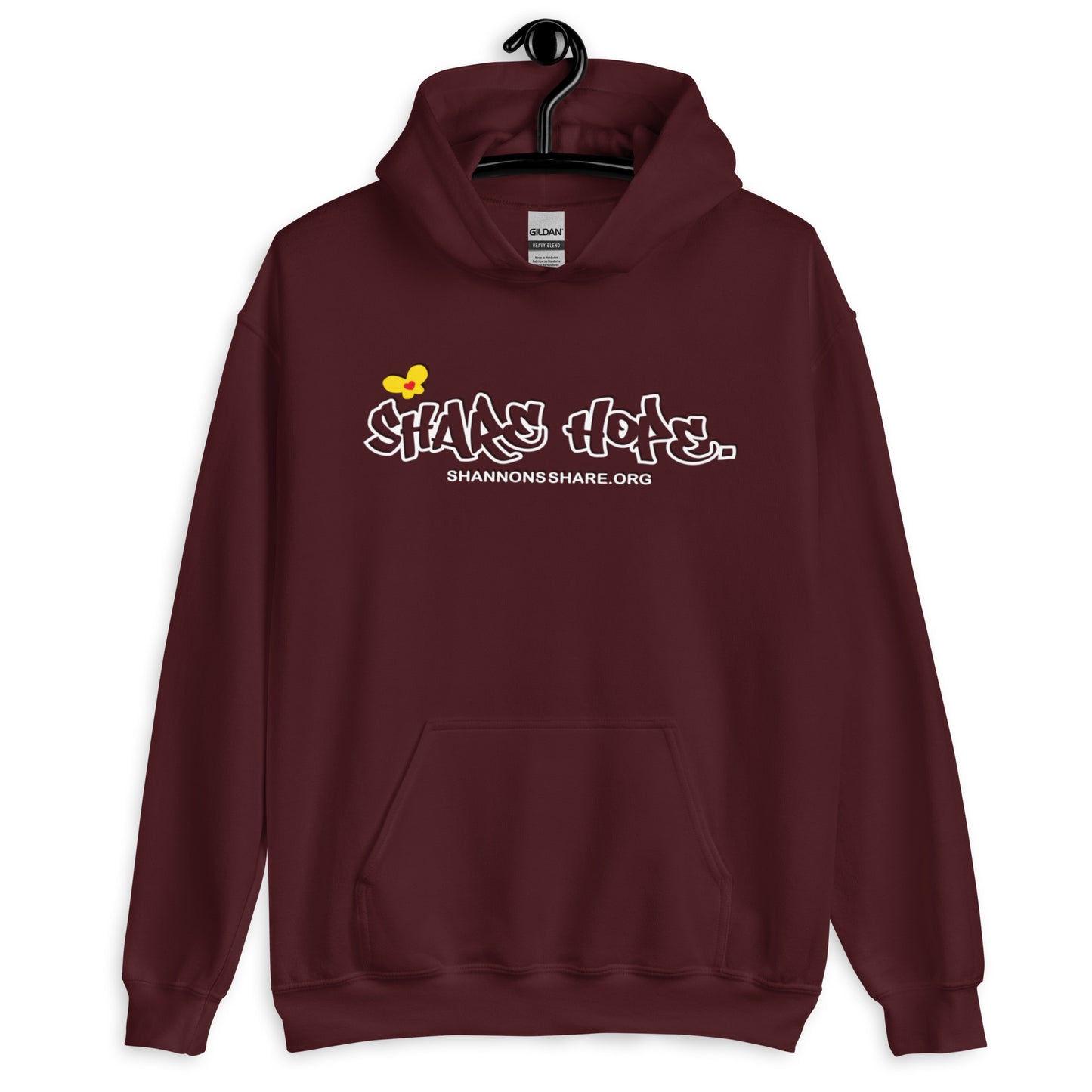 Unisex Graffiti SHARE HOPE Hoodie
