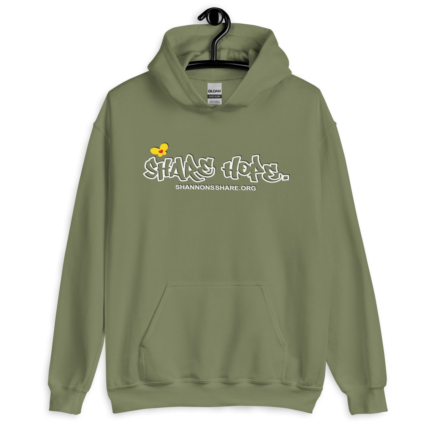 Unisex Graffiti SHARE HOPE Hoodie