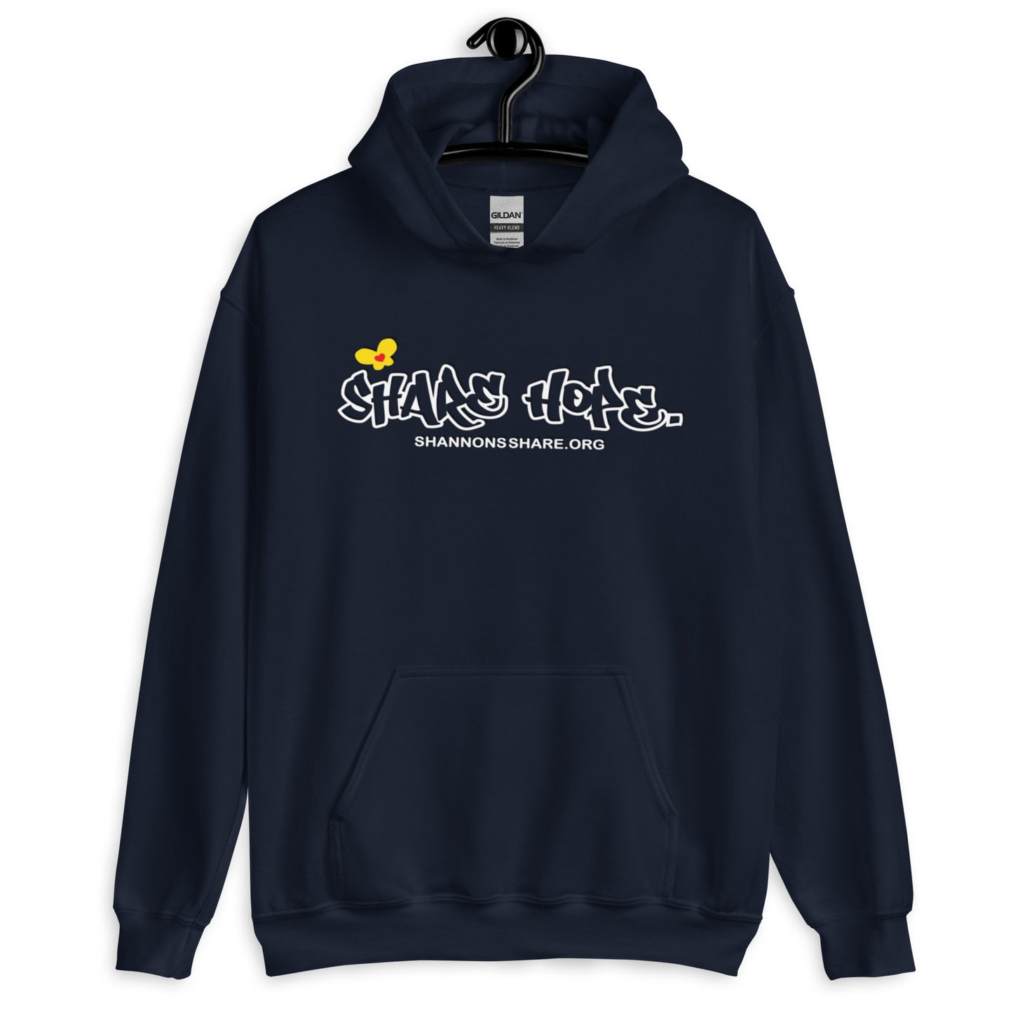 Unisex Graffiti SHARE HOPE Hoodie