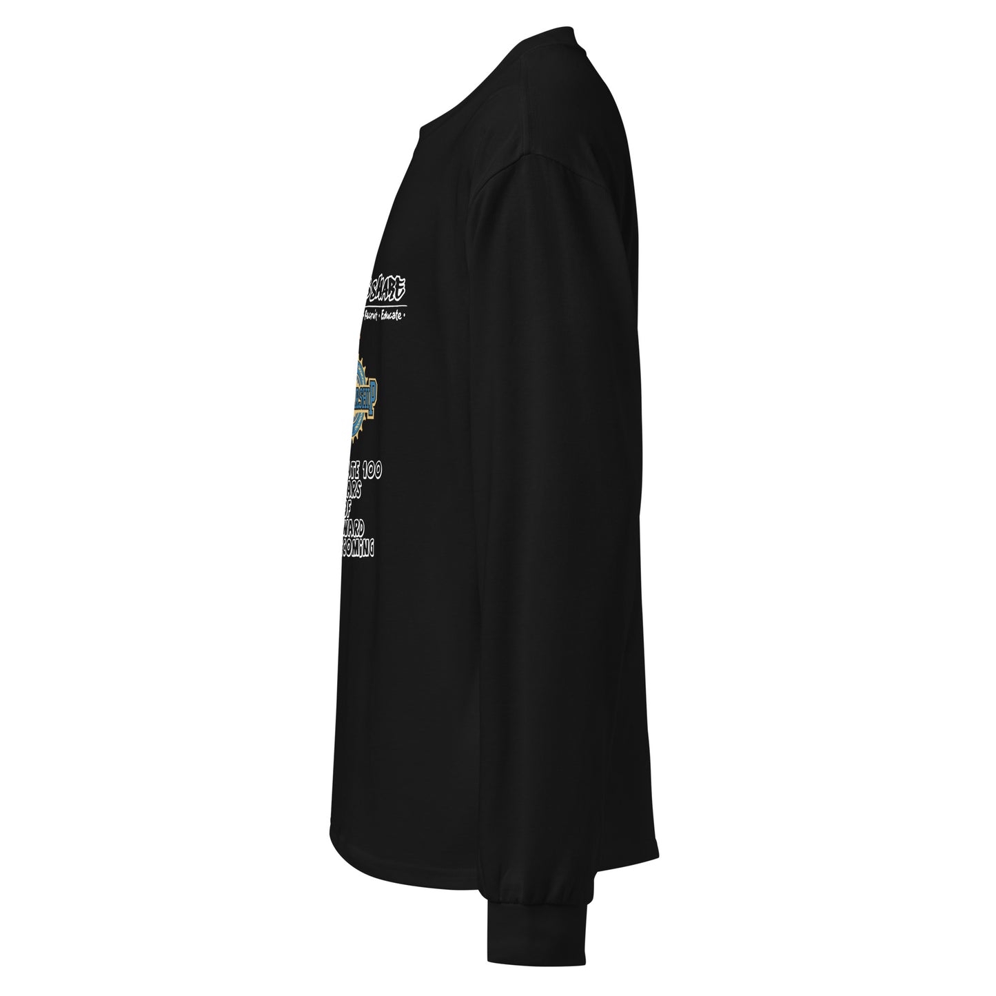 100 Years of HU Homecoming long sleeve shirt