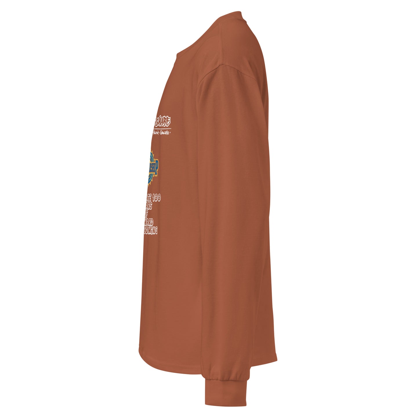 100 Years of HU Homecoming long sleeve shirt