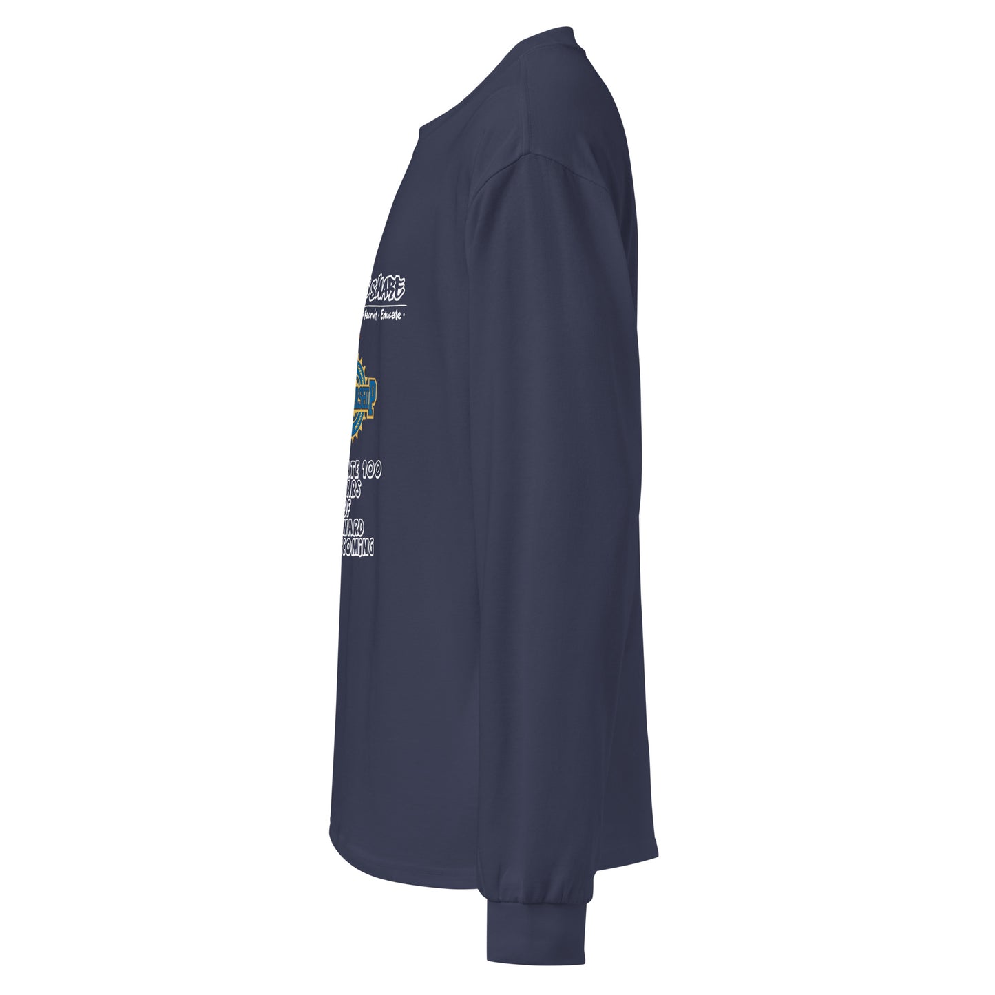 100 Years of HU Homecoming long sleeve shirt