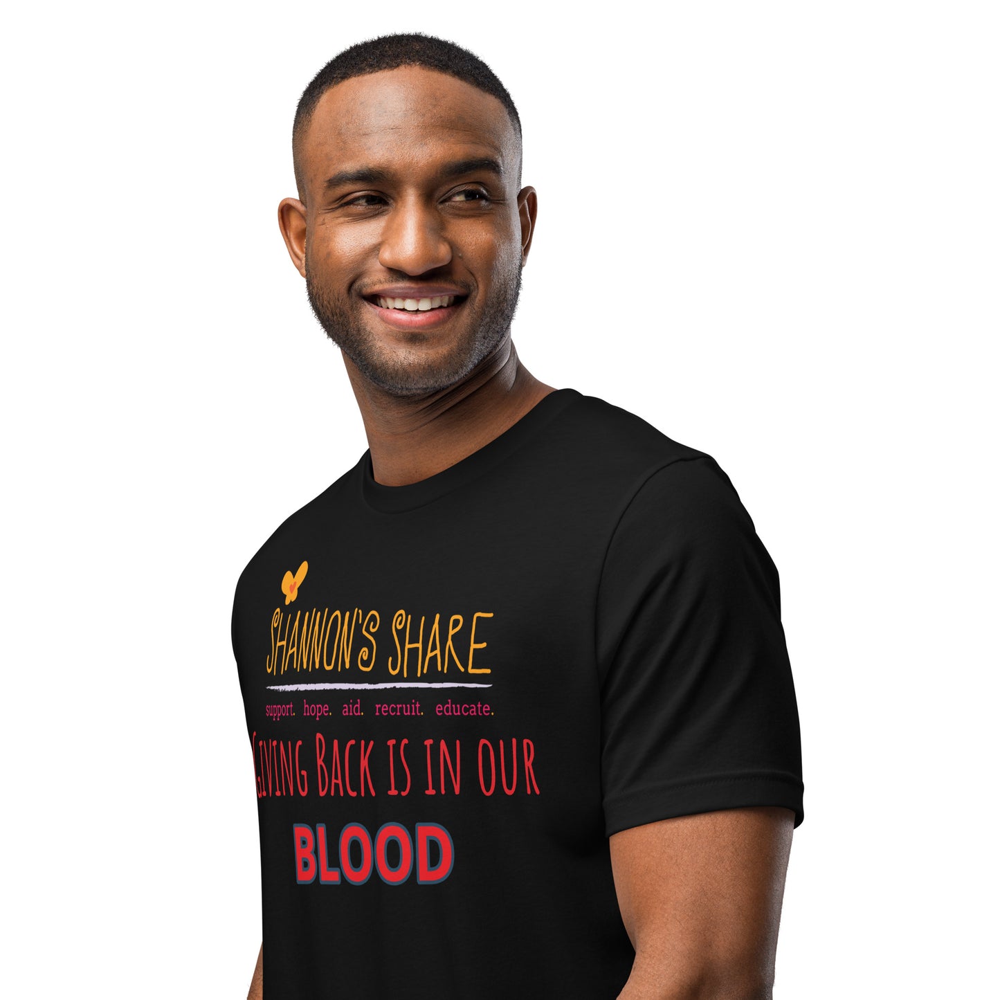 Giving Back Unisex t-shirt