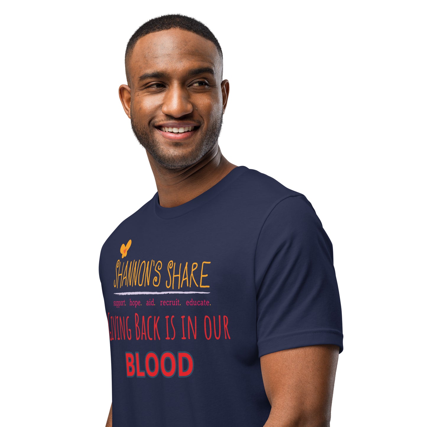 Giving Back Unisex t-shirt