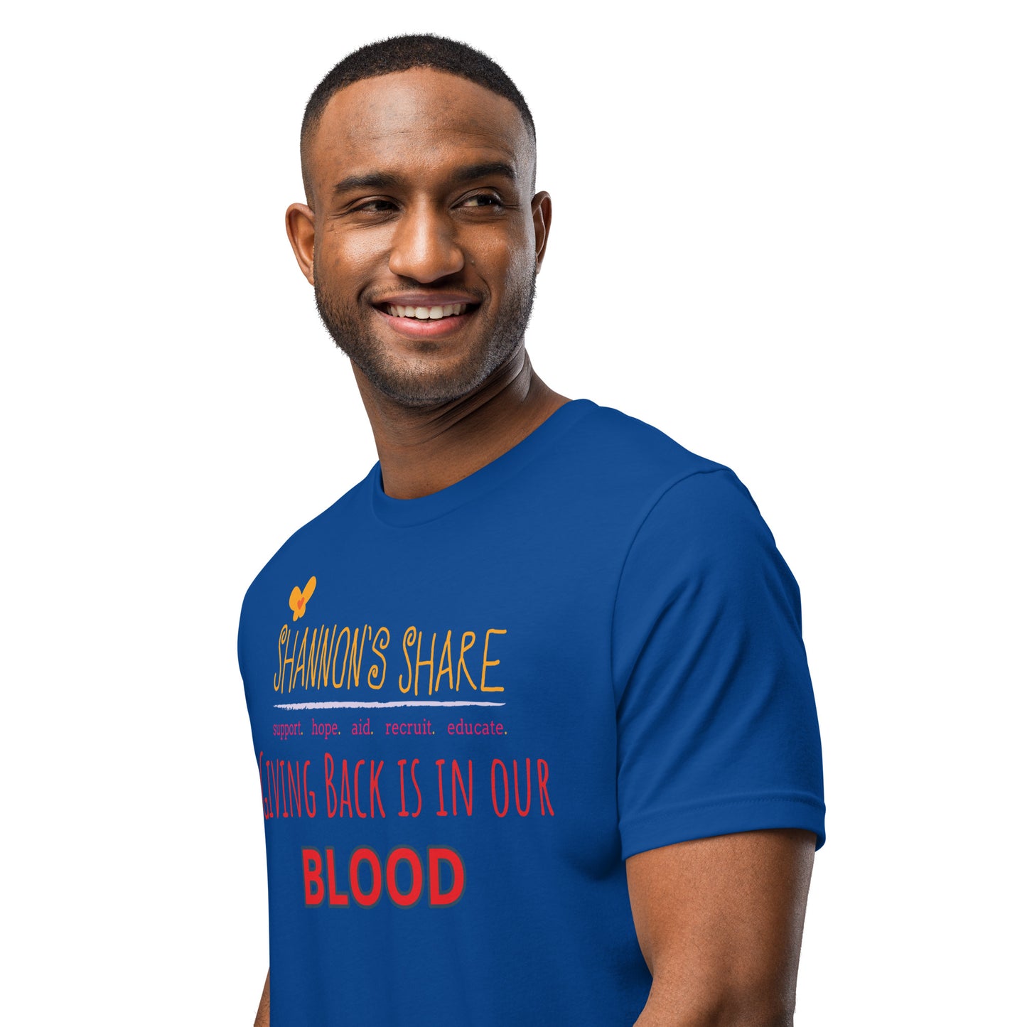 Giving Back Unisex t-shirt