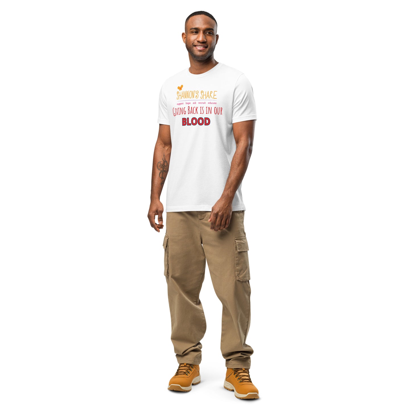 Giving Back Unisex t-shirt