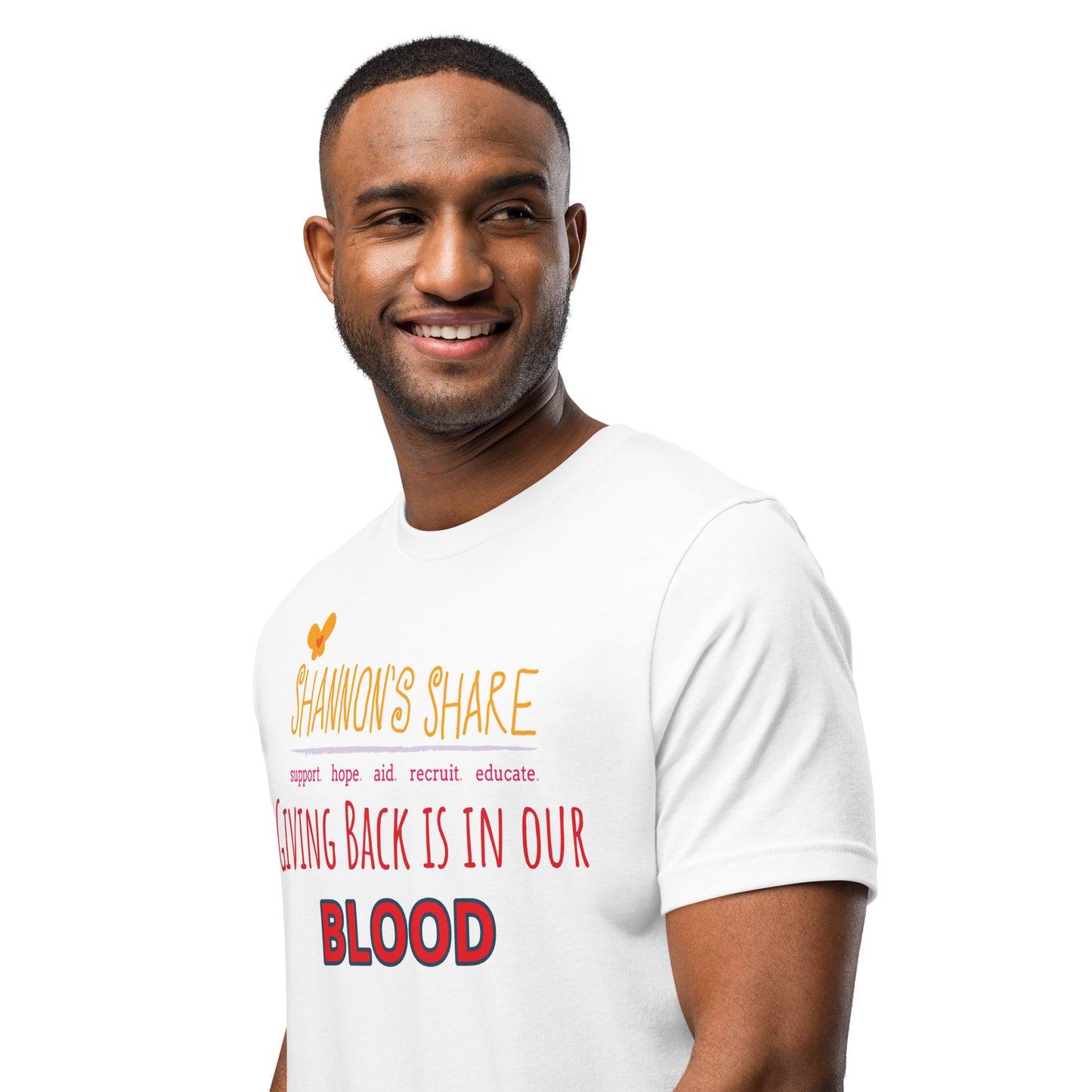 Giving Back Unisex t-shirt