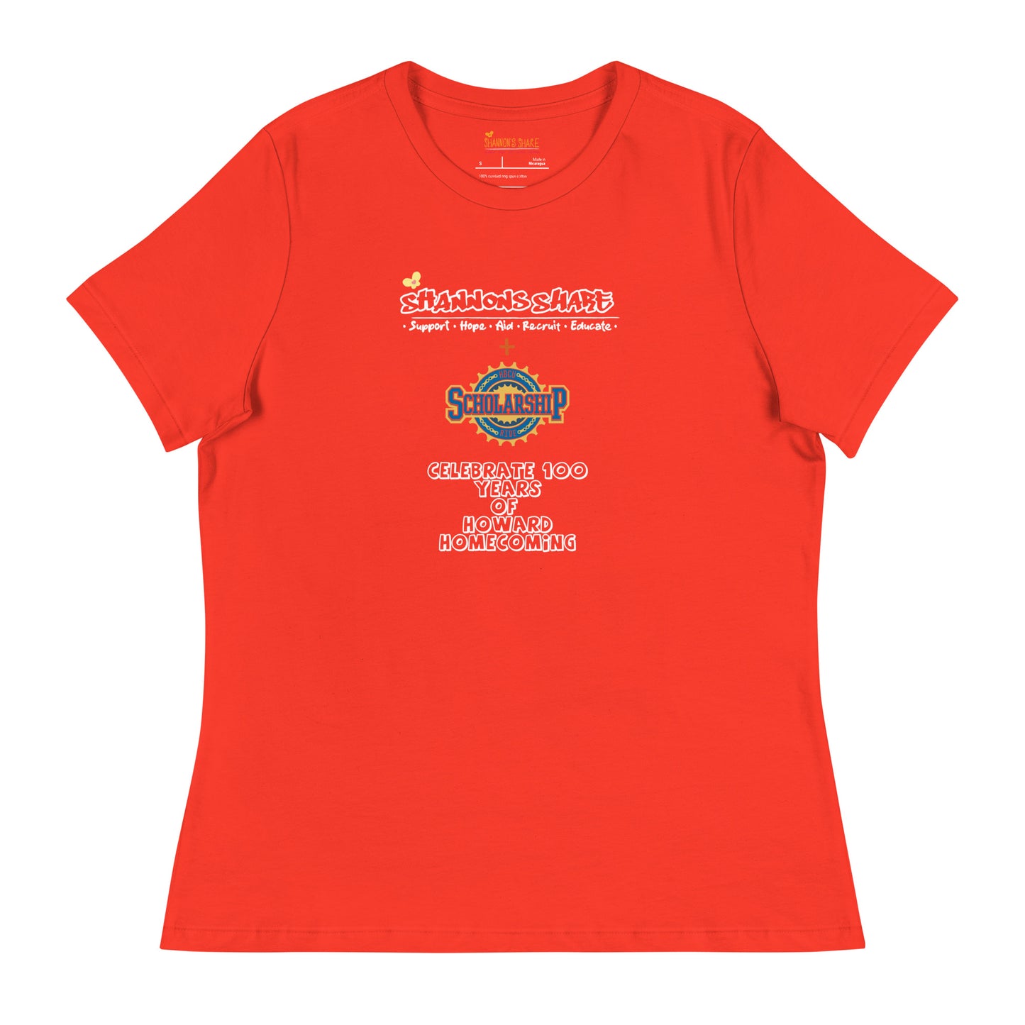 100 Years of HU Homecoming - Women's Relaxed T-Shirt