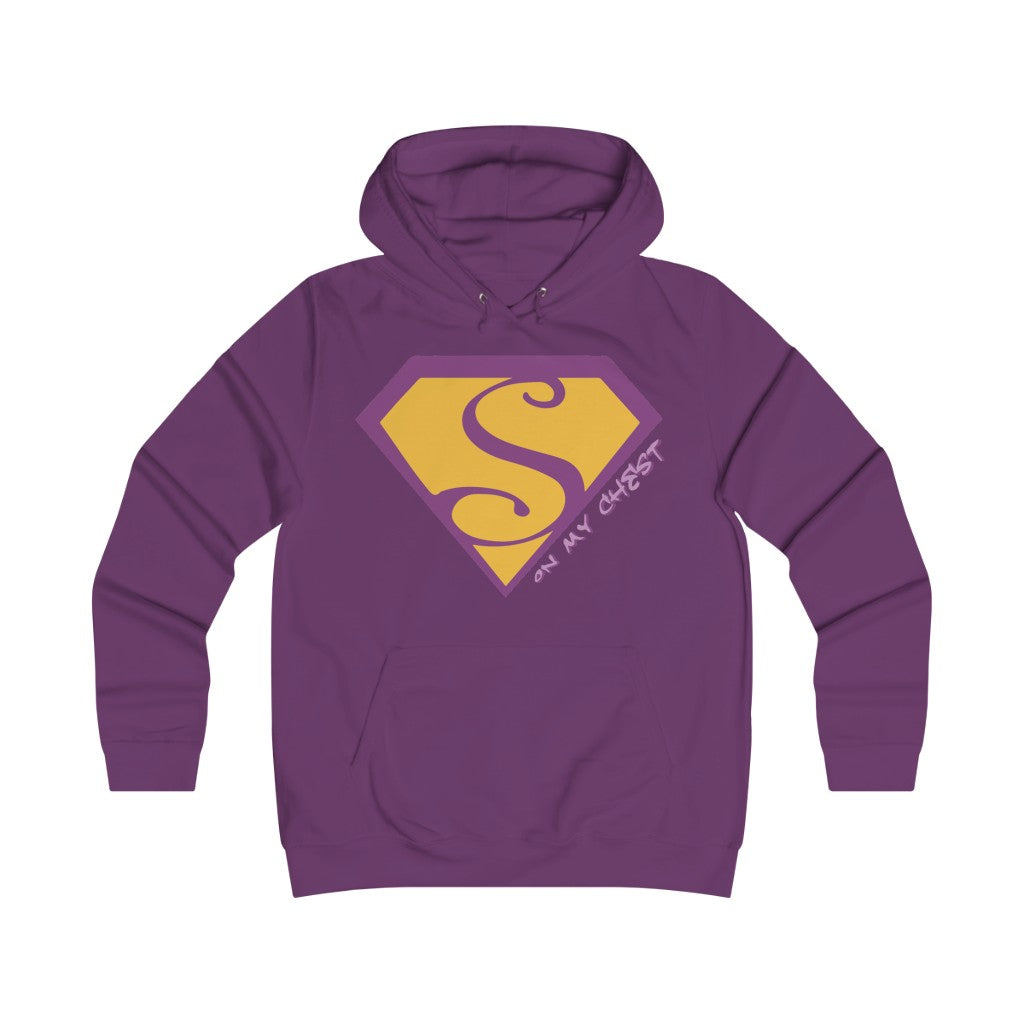 Artist Collection : Ladies Girly Hoodie - "S" on my chest