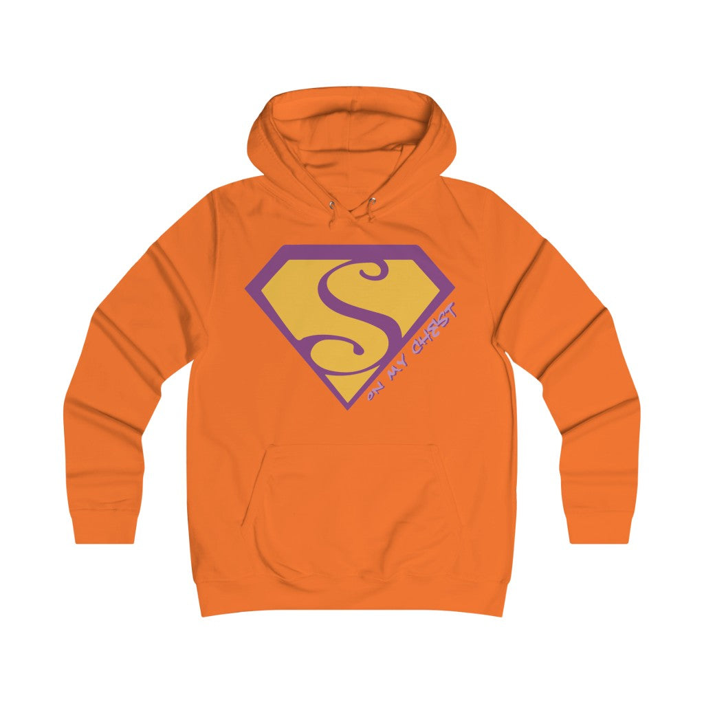 Artist Collection : Ladies Girly Hoodie - "S" on my chest