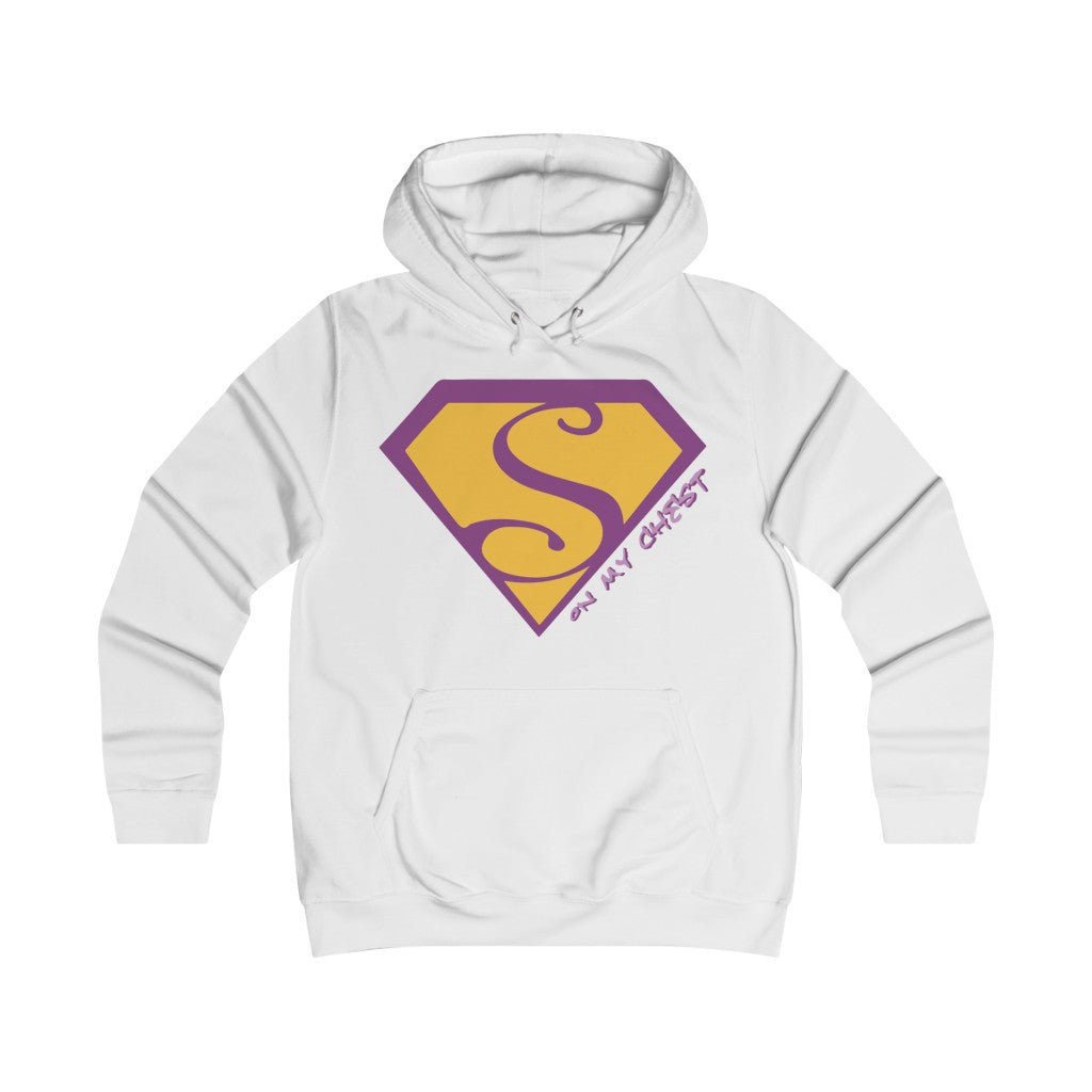 Artist Collection : Ladies Girly Hoodie - "S" on my chest