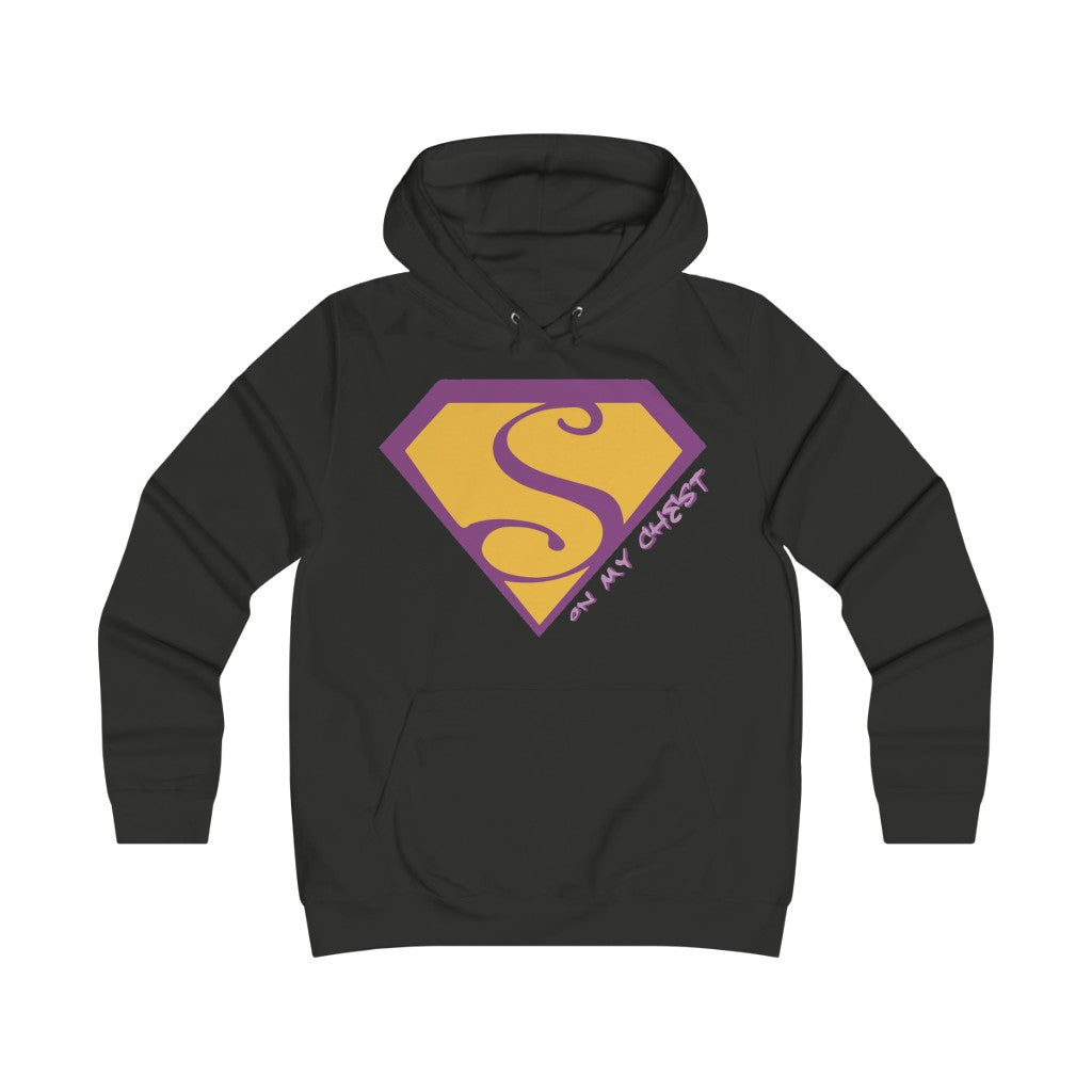 Artist Collection : Ladies Girly Hoodie - "S" on my chest