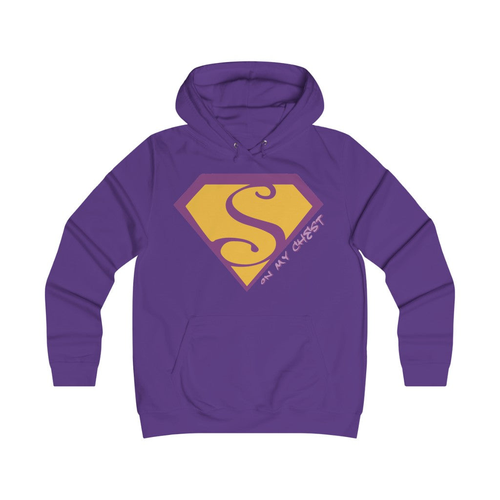 Artist Collection : Ladies Girly Hoodie - "S" on my chest