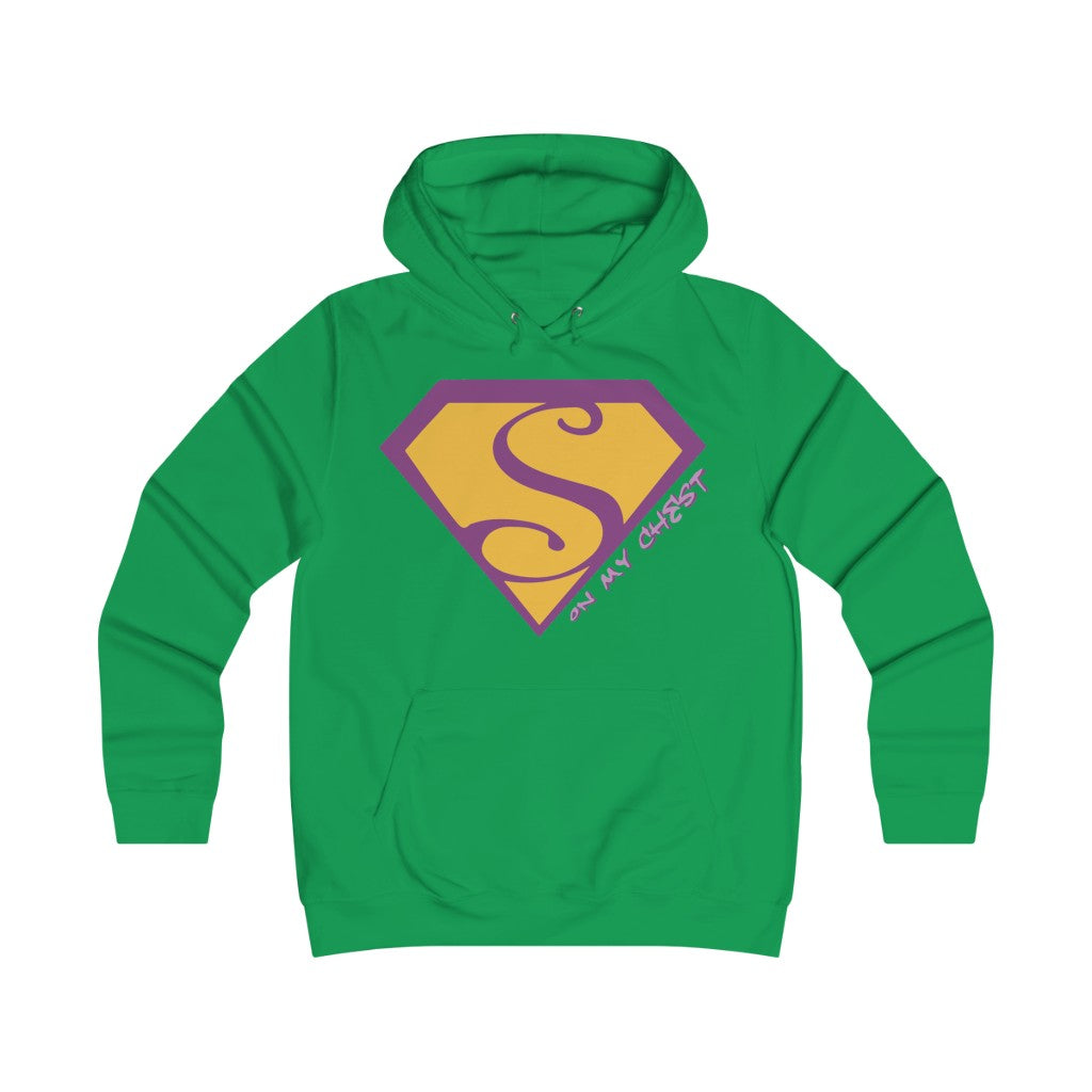 Artist Collection : Ladies Girly Hoodie - "S" on my chest