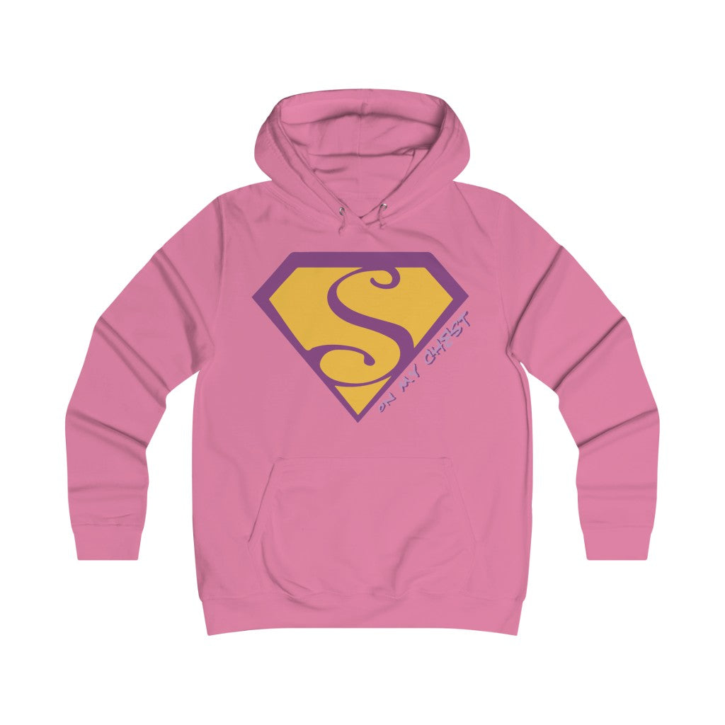 Artist Collection : Ladies Girly Hoodie - "S" on my chest