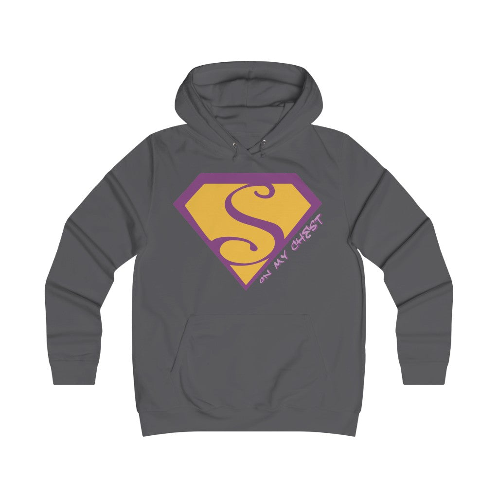 Artist Collection : Ladies Girly Hoodie - "S" on my chest