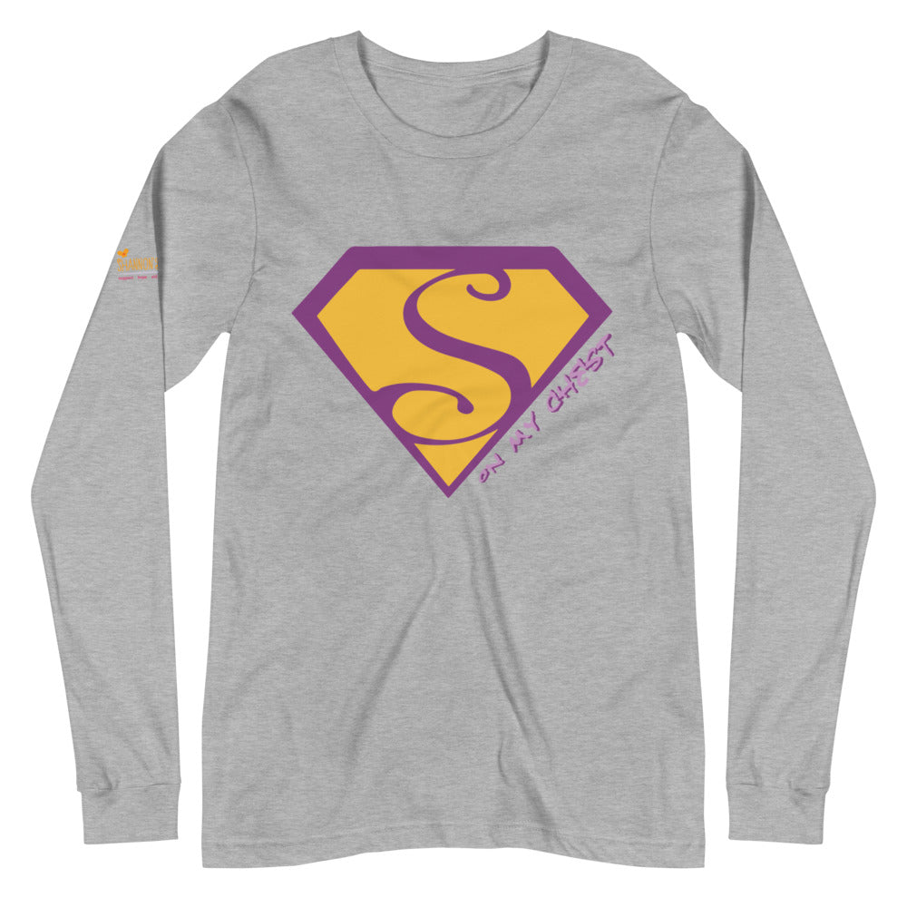 Artist Collection - Men's / Unisex Long Sleeve Tee - "S" on my chest