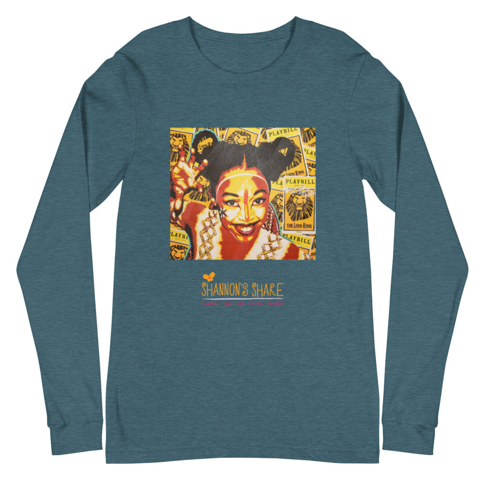 Artist Collection : Unisex Long Sleeve Shannon Fierce Tee