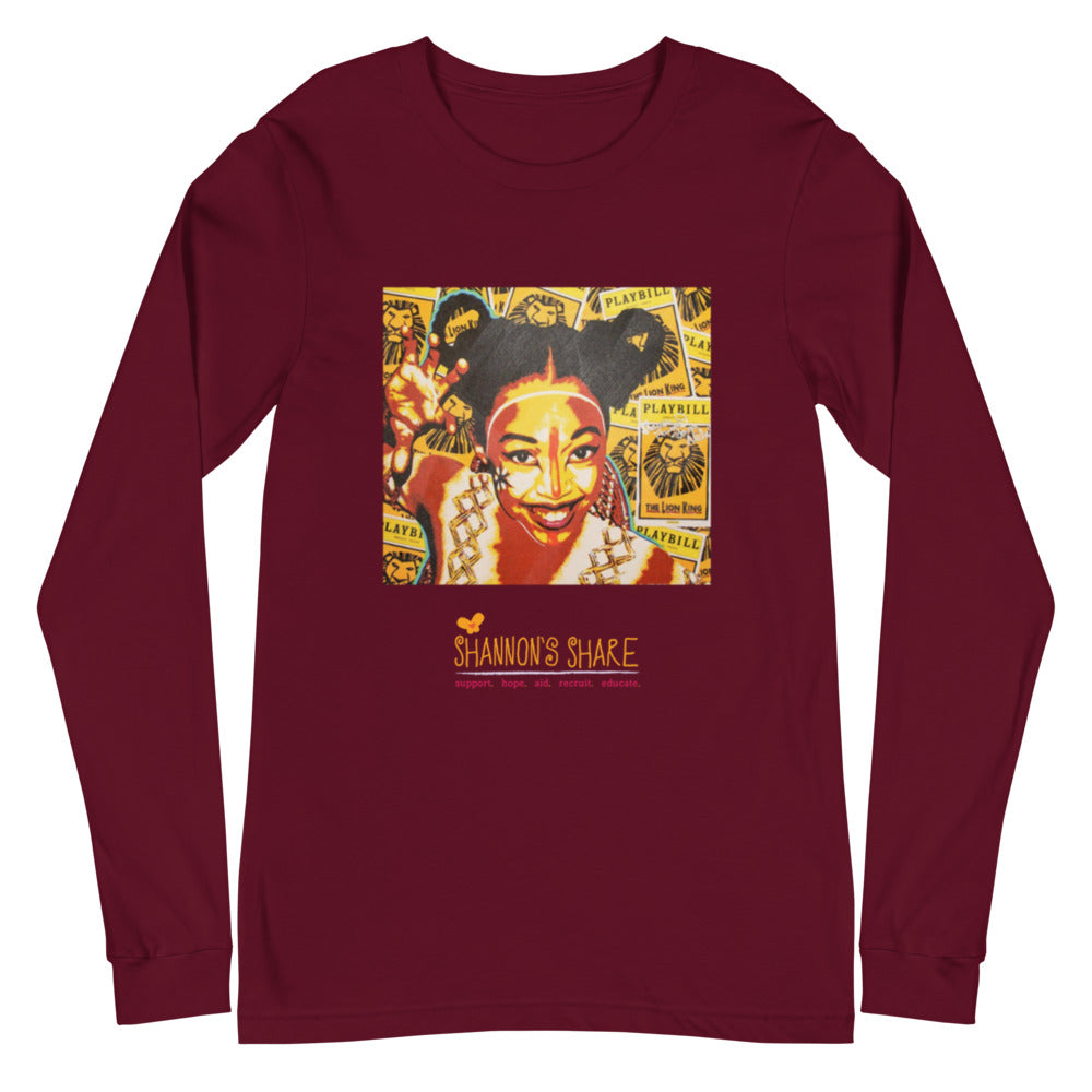 Artist Collection : Unisex Long Sleeve Shannon Fierce Tee