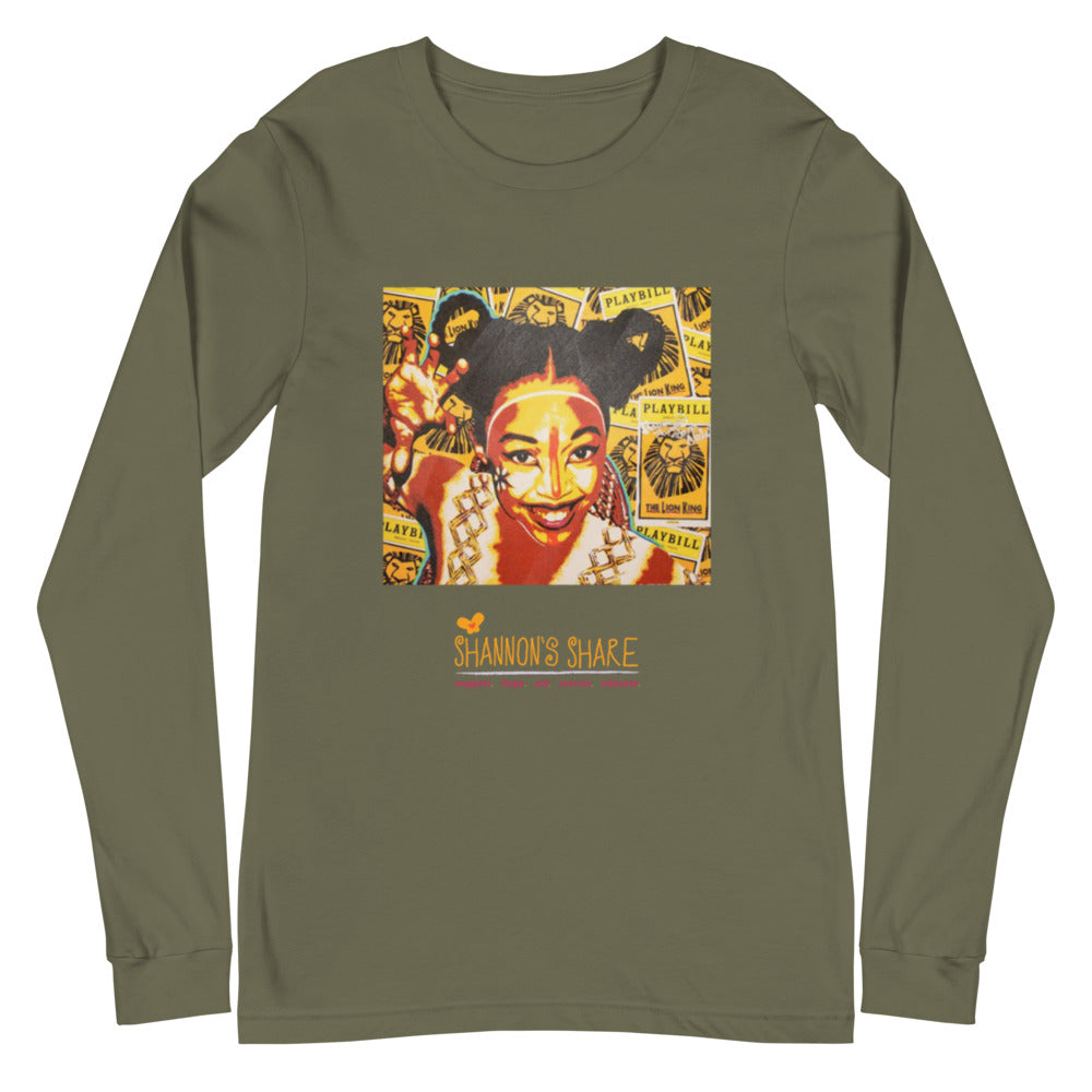 Artist Collection : Unisex Long Sleeve Shannon Fierce Tee