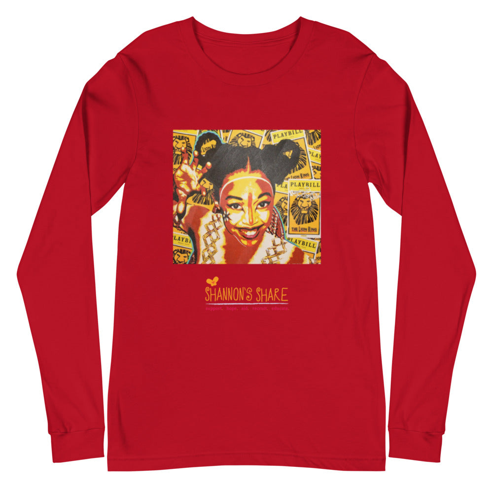 Artist Collection : Unisex Long Sleeve Shannon Fierce Tee