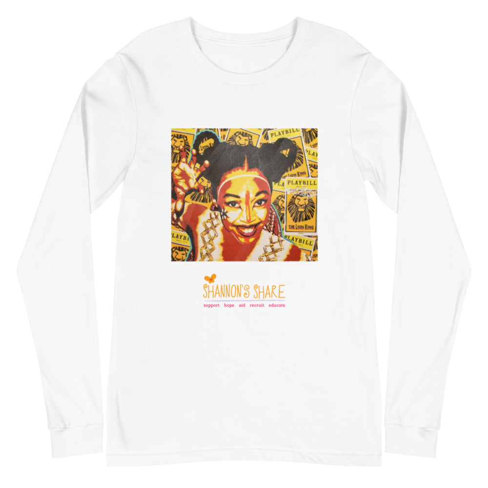 Artist Collection : Unisex Long Sleeve Shannon Fierce Tee