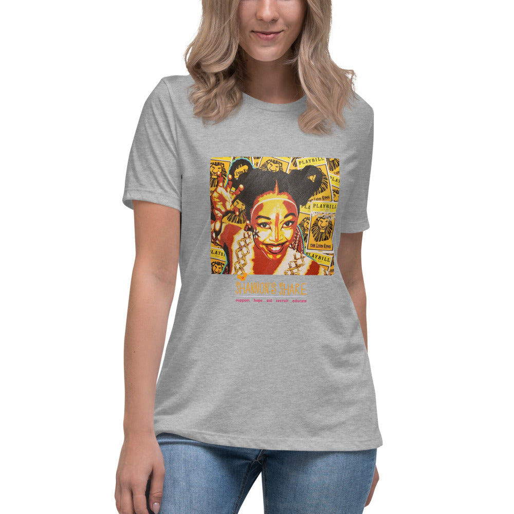 Artist Collection: Women's Relaxed Shannon Art T-Shirt