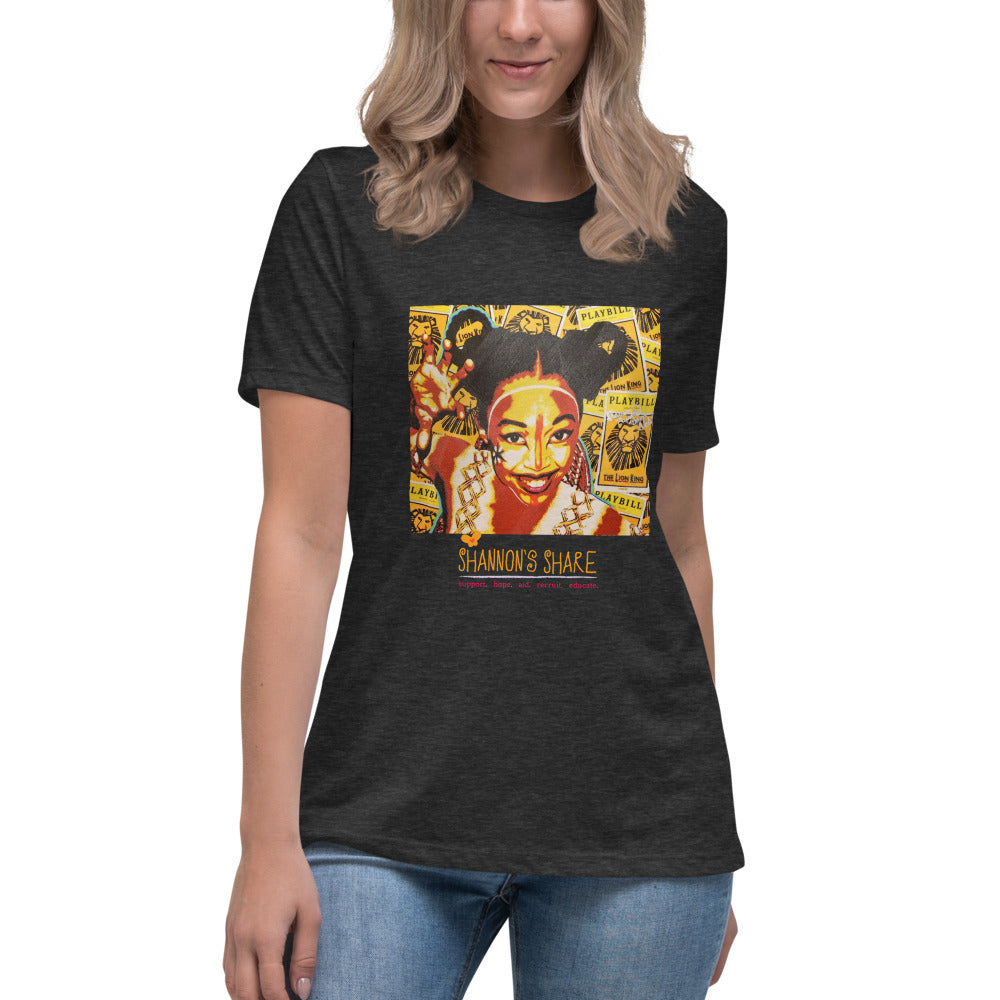 Artist Collection: Women's Relaxed Shannon Art T-Shirt