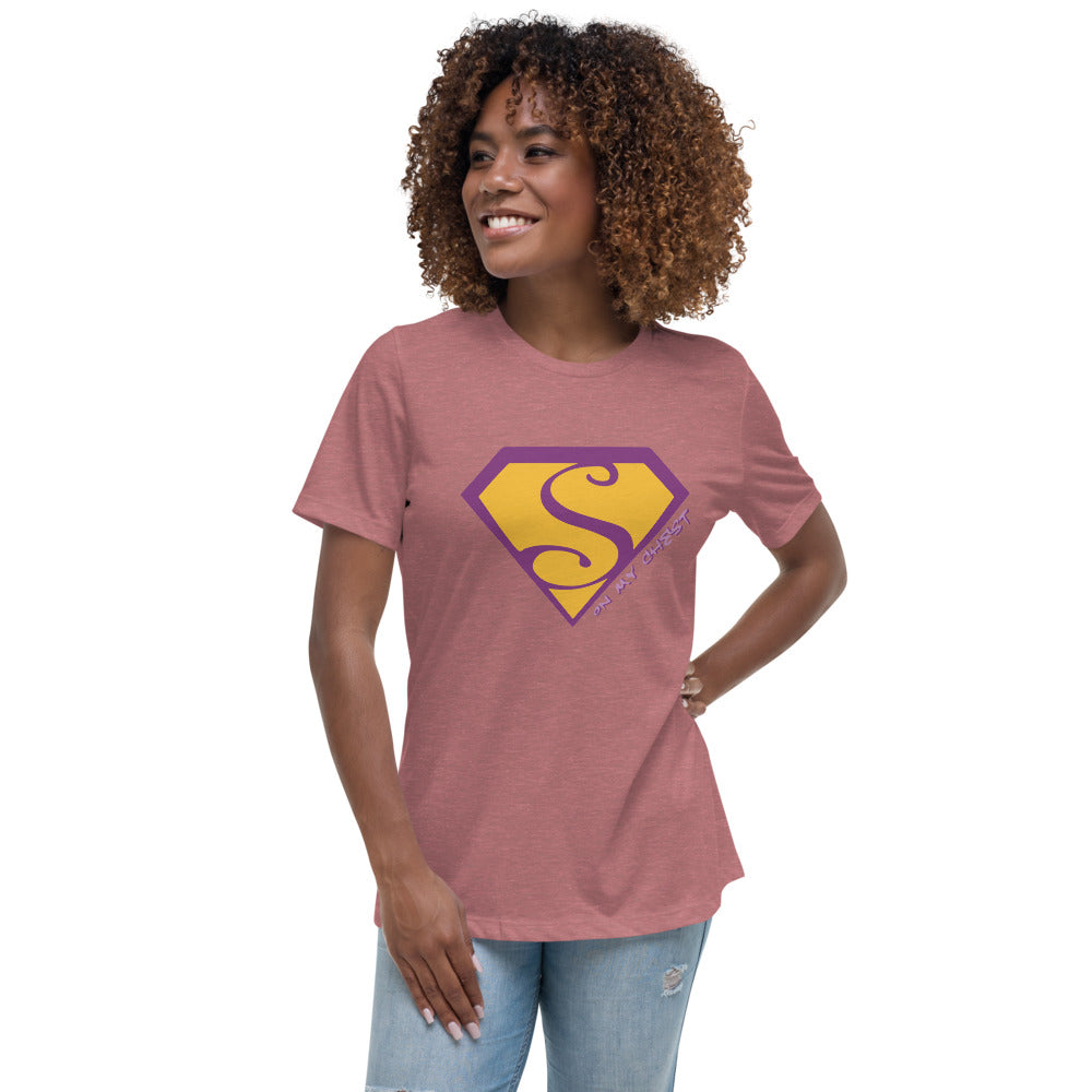 Artist Collection - Women's Relaxed T-Shirt S on my Chest