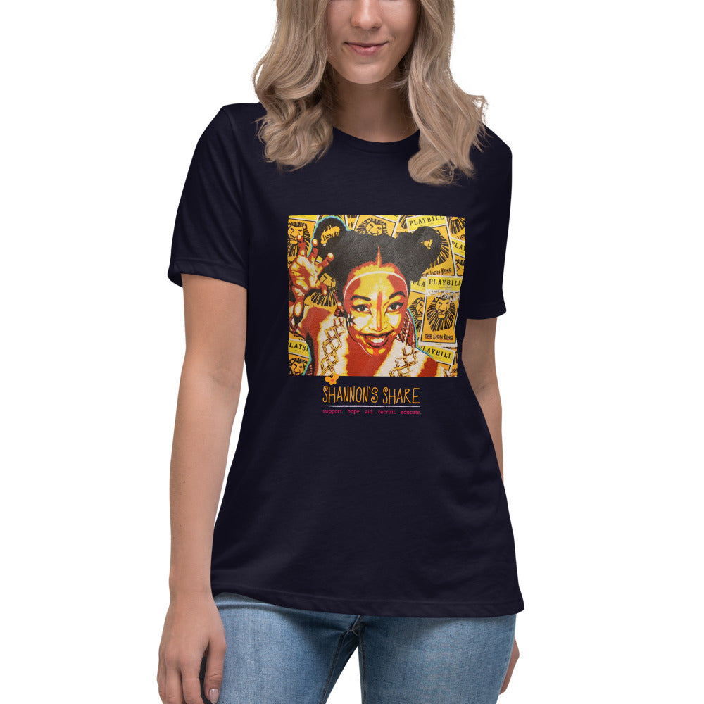 Artist Collection: Women's Relaxed Shannon Art T-Shirt