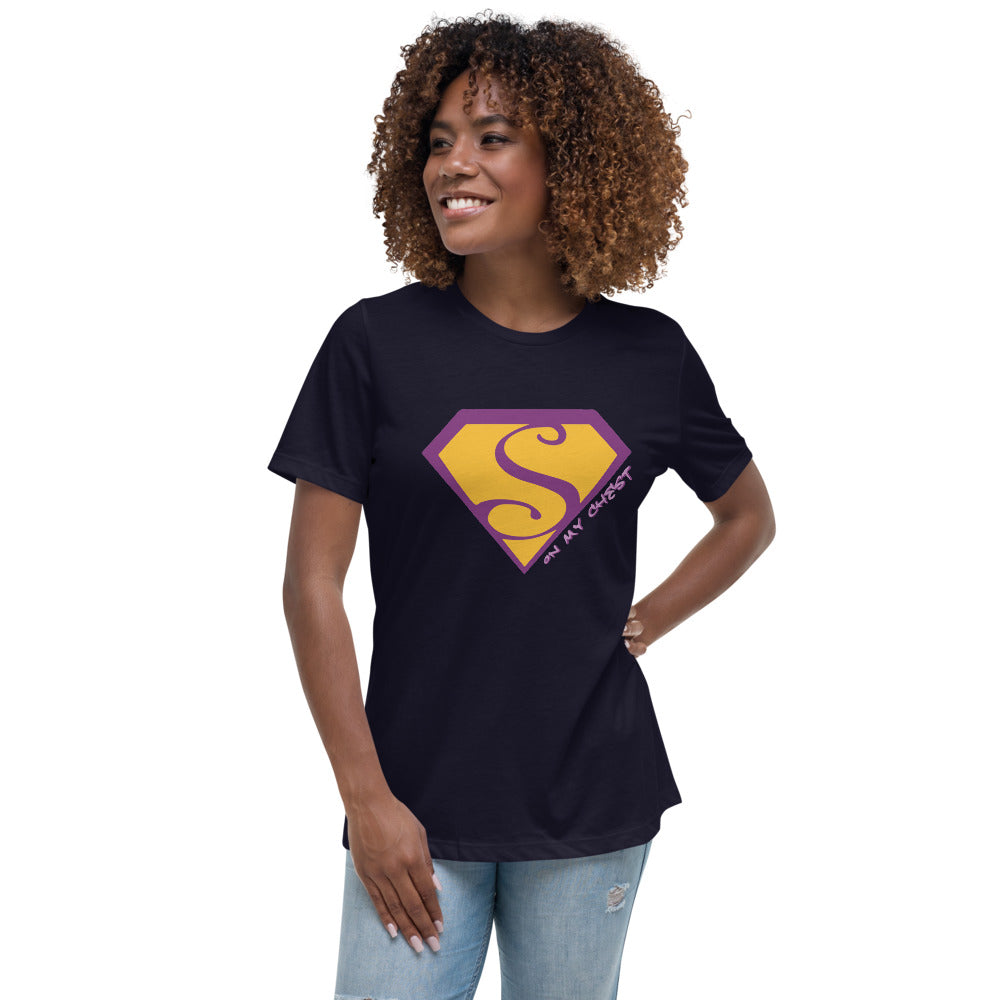Artist Collection - Women's Relaxed T-Shirt S on my Chest