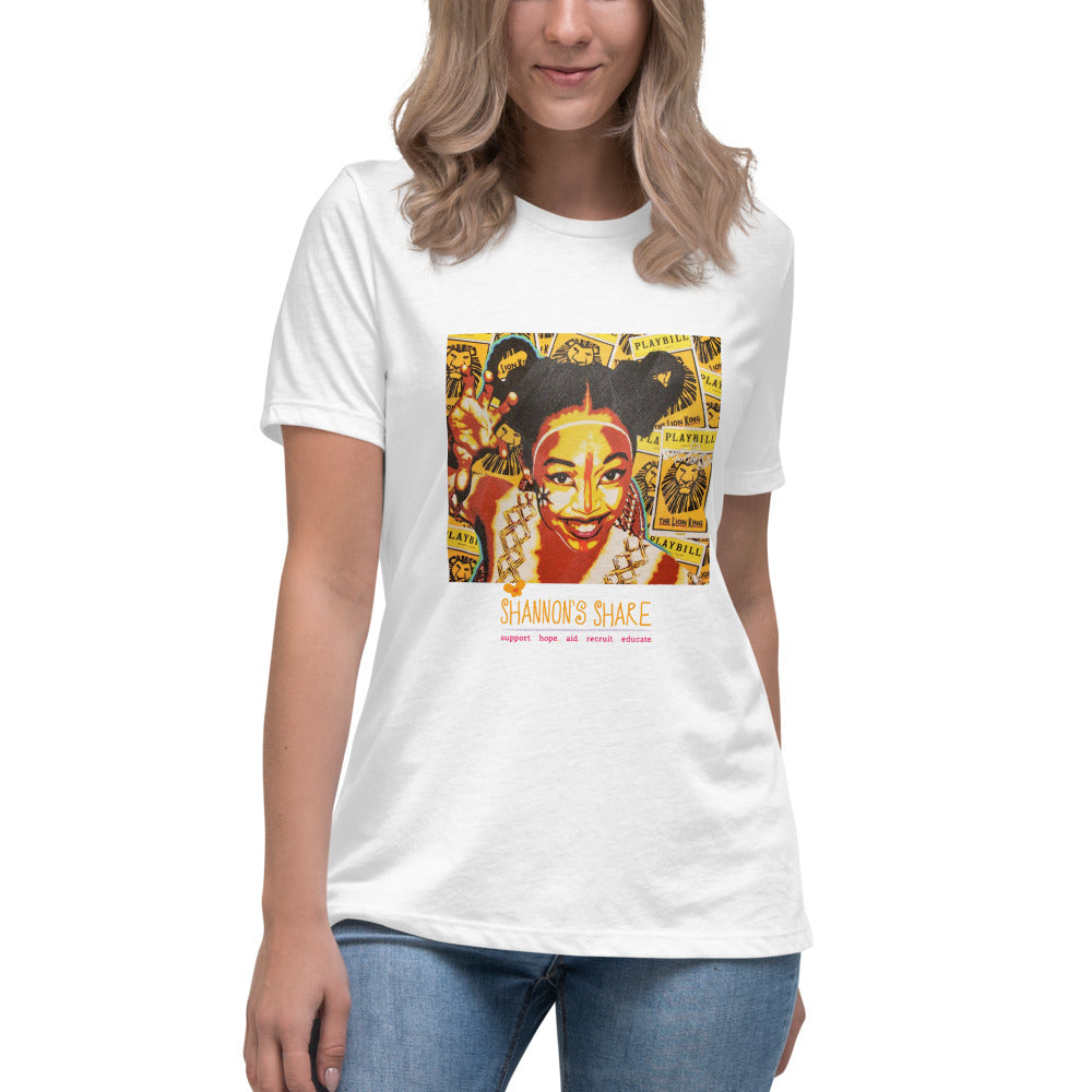 Artist Collection: Women's Relaxed Shannon Art T-Shirt