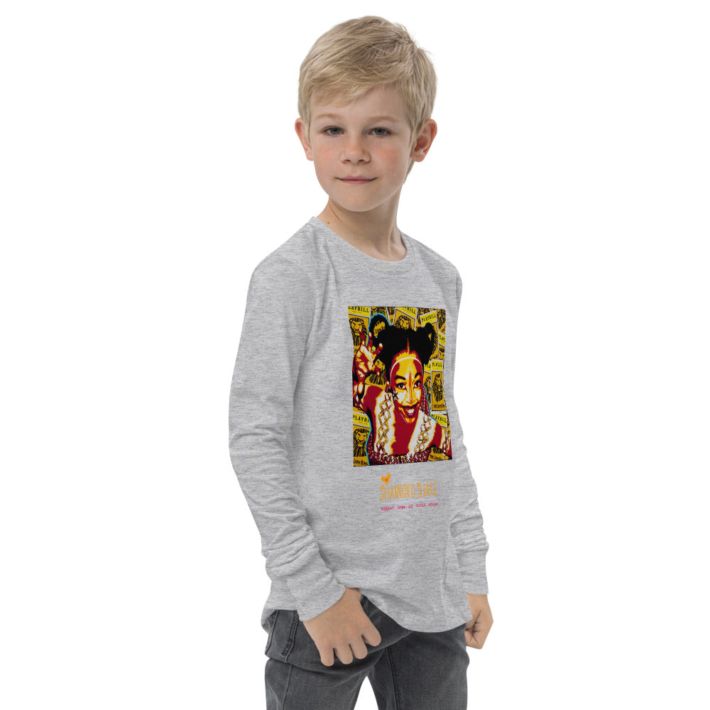 Artist Collection: Youth long sleeve Shannon Nala tee