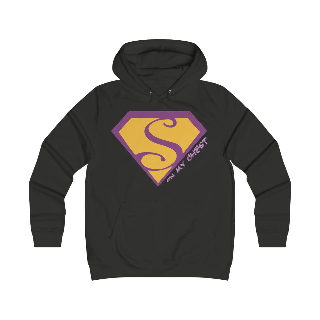 Artist Collection : Ladies Girly Hoodie - "S" on my chest