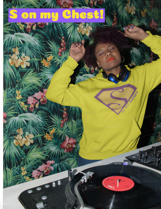 Artist Collection : Ladies Girly Hoodie - "S" on my chest