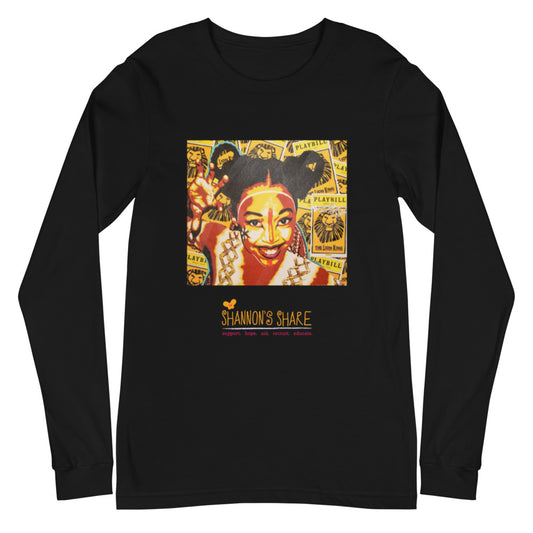 Artist Collection : Unisex Long Sleeve Shannon Fierce Tee