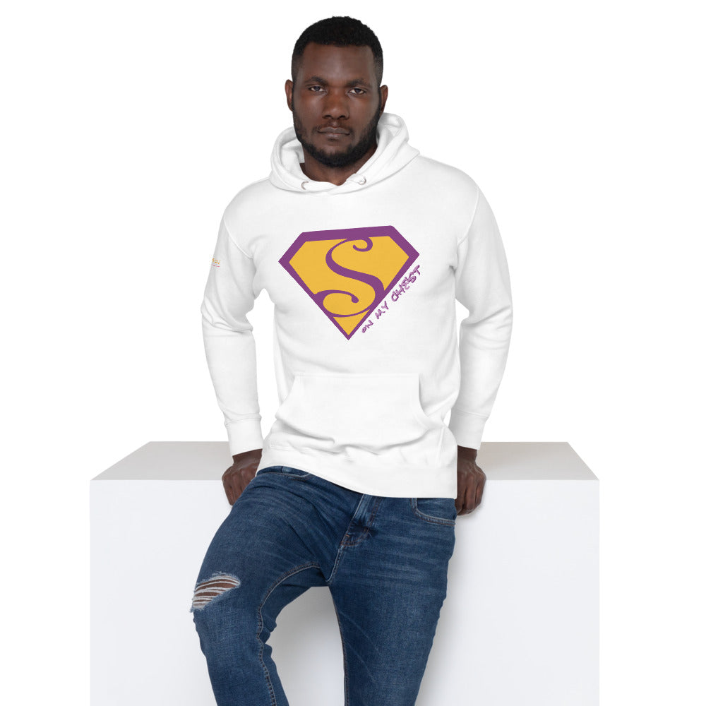 Artist Collection - Men's / Unisex Hoodie - NEW "S" on my Chest