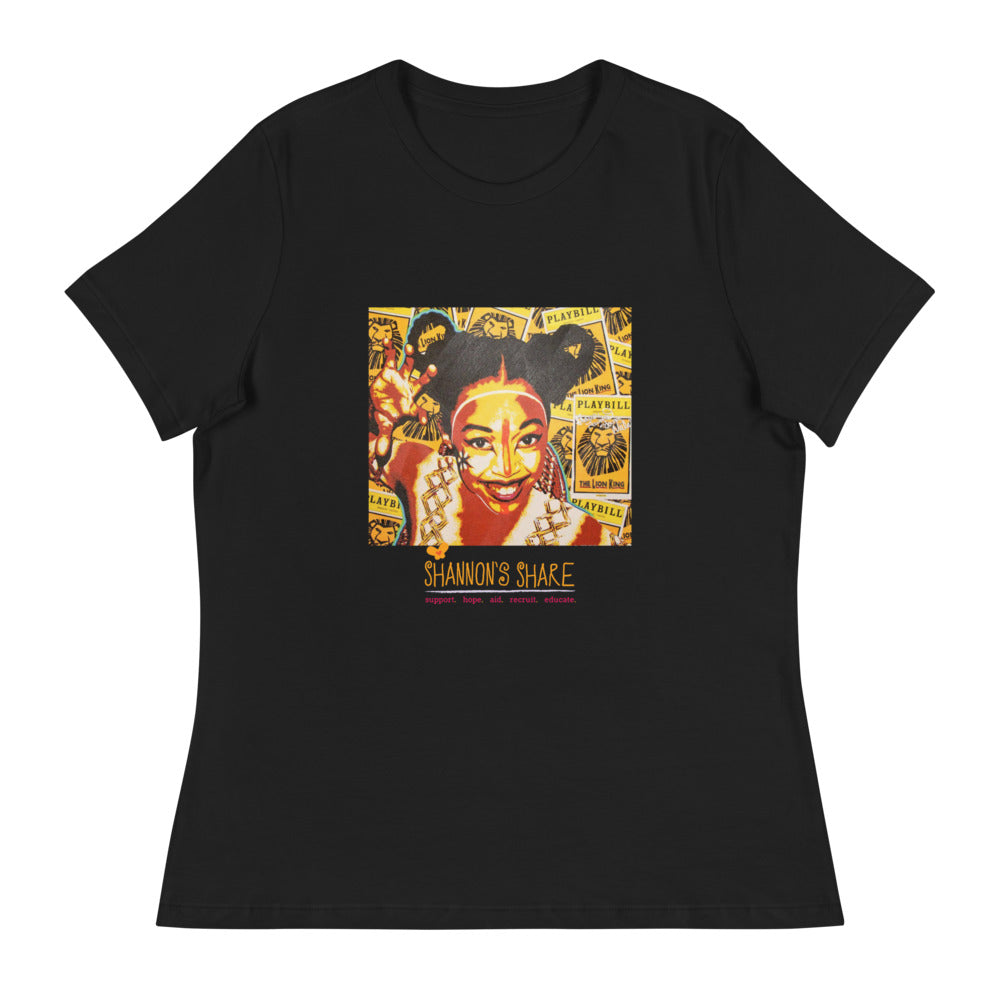 Artist Collection: Women's Relaxed Shannon Art T-Shirt